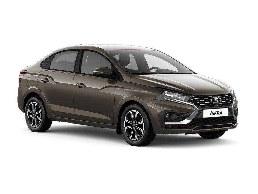 LADA Iskra коричного цвета