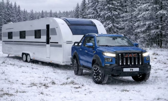 JAC T9: обновлён ОТТС для буксировки прицепов до 1500 кг